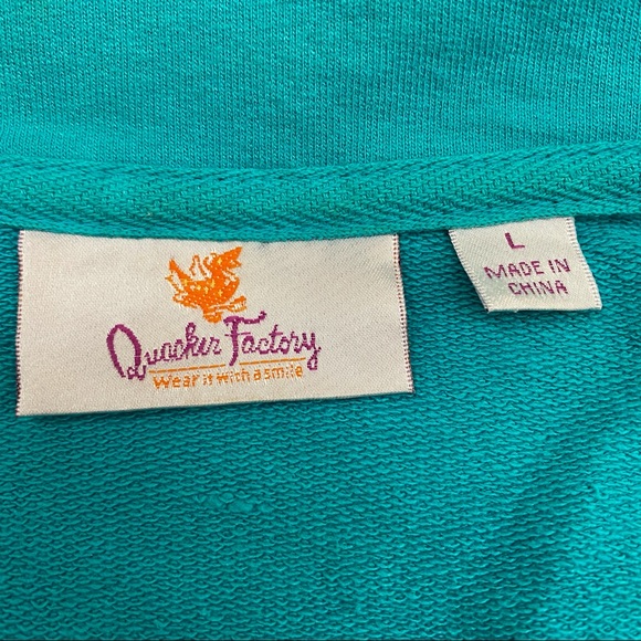 Quacker Factory Rhinestone Track Jacket - Picture 5 of 5